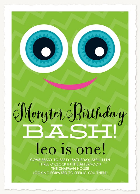 Party Roar Kids Birthday Invitations