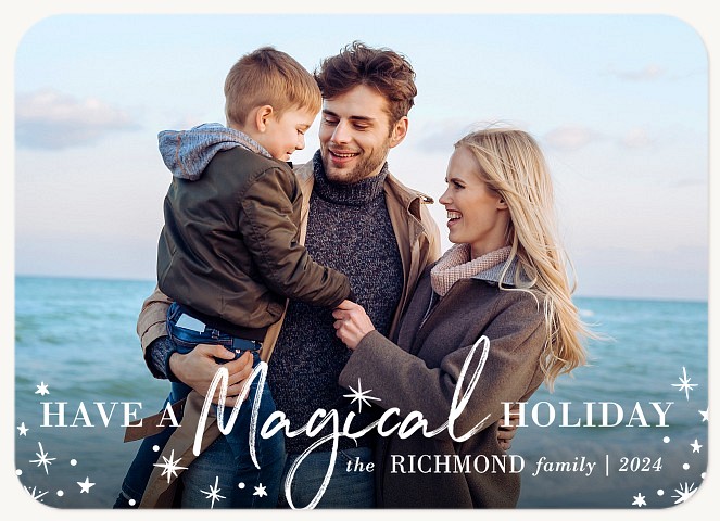 Season of Magic Photo Holiday Cards