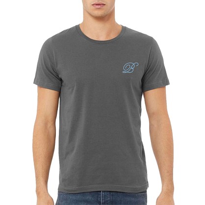 BELLA+CANVAS Unisex Pocket Initials T-Shirt
