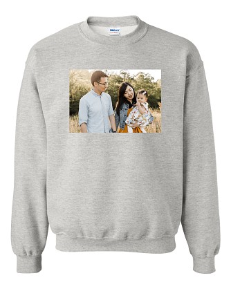 Gildan® Men's Picture-Perfect Photo Crewneck Sweatshirt