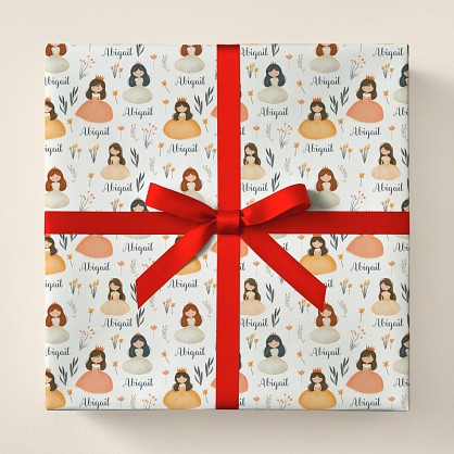 Pretty Princess Wrapping Paper