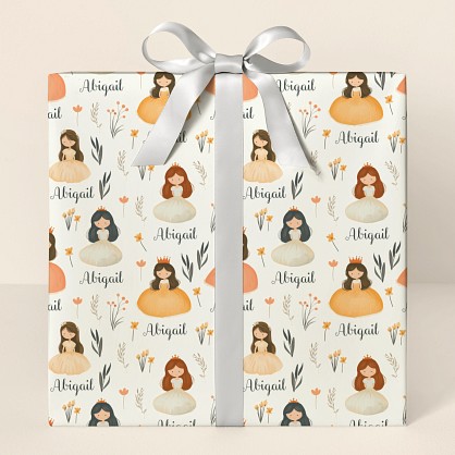 Pretty Princess Wrapping Paper