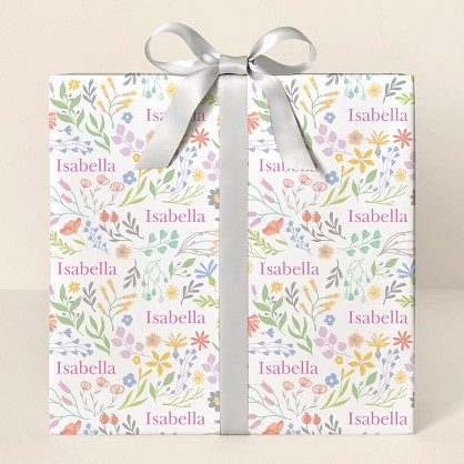 Flower Fields Wrapping Paper