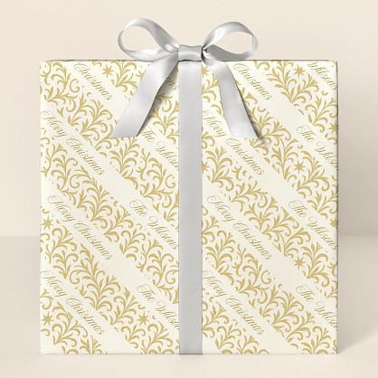Elegant Filigree Wrapping Paper