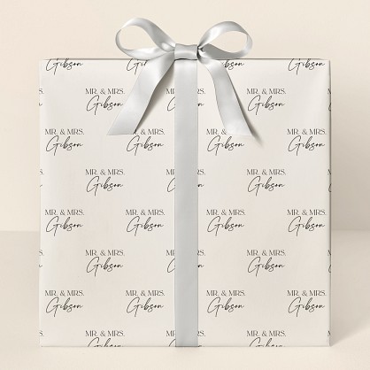 Happy Couple Wrapping Paper