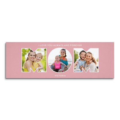 Typography Photo Canvas Collection