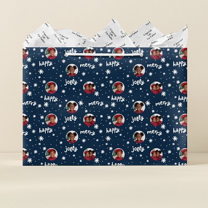 Very Merry Photo Gift Bag