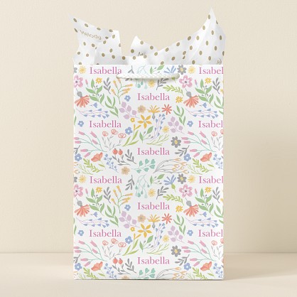 Flower Fields Gift Bag