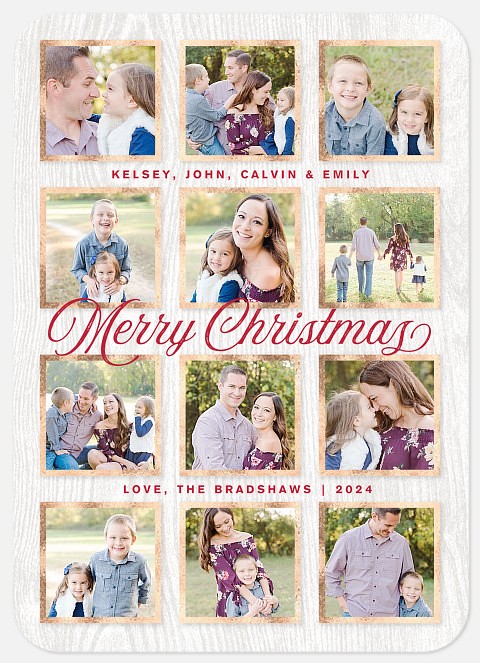 Tiny Album Holiday Photo Cards