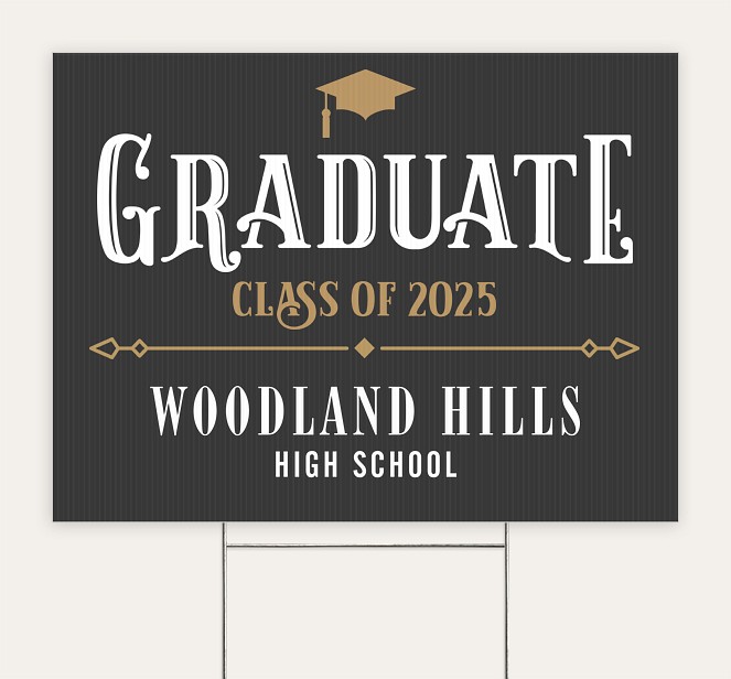 Proud Graduate Custom Yard Signs