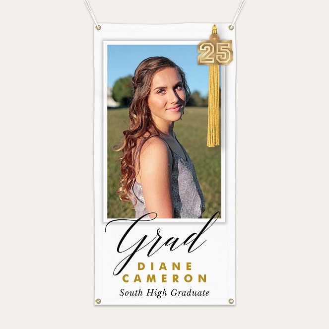 Golden Tassel Custom Banners