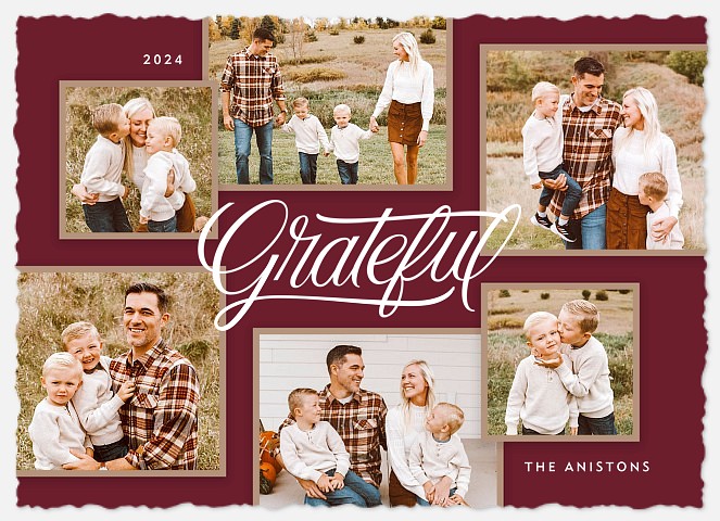 Grateful Thanksgiving Cards