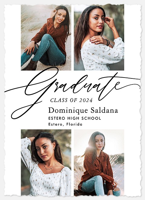 Mod Quad Graduation Cards