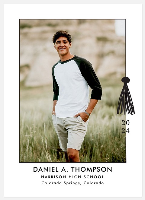 Modern Tassel Graduation Cards